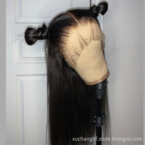 Wholesale 12A Grade Brazilian Natural Remy Hd Lace Frontal Body Wave Human Hair Wig Hair Vendor